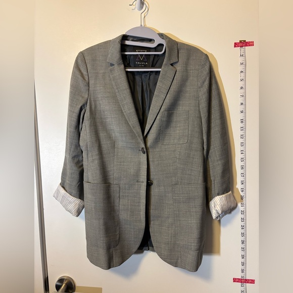 Talula Jackets & Blazers - Talula Charcoal Blazer